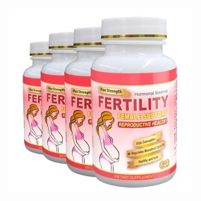 Factory Wholesale Women's Herbal Supplements Pregnancy Fertility Boost Tablet for Female Hormonal Conception Balance