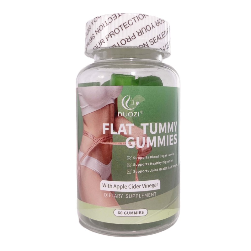 OEM/ODM for Flat Tummy Gummies with Apple Cider Vinegar Dietary Fiber Beauty Product Supplement for Adults Relieves Burden