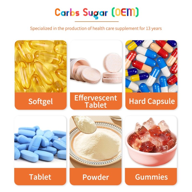 Oem Odm Private Label Melatonin Sleep Gummies Supplement  Vitamines Et Supplements Stress Relief Detary Supplement