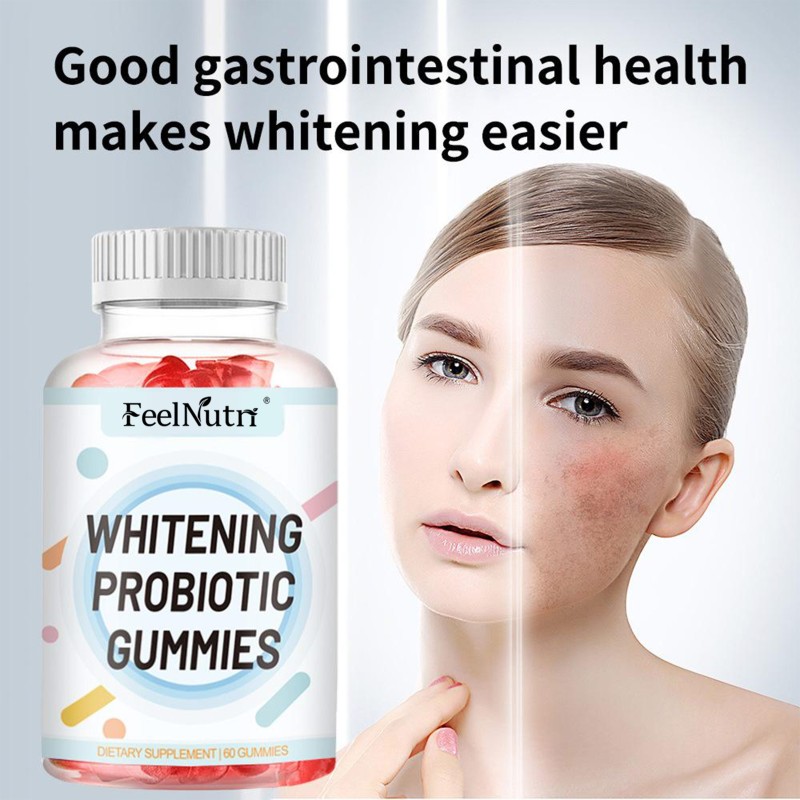 Wholesale Probiotic Gummies Regulate the Intestines Skin Whitening Gummies  Vitamines Et Supplements Collagen Gummies