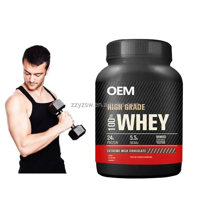 Amazon Cross-Border Factory Direct Sales Isolate Whey Protein Powder for Adults Supports OEM Processing