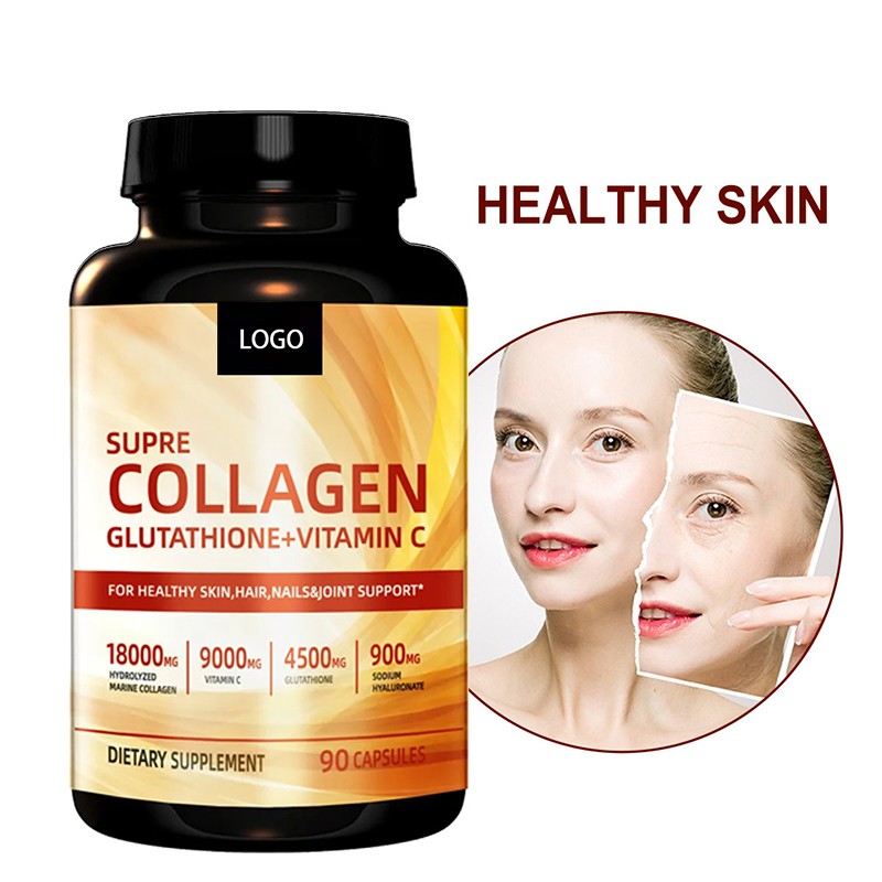 oem capsules Collagen Capsules for Women Promotes Healthy Skin Sagging Erases Collagen Skin Care Whitenings Vitamin capsule supplements