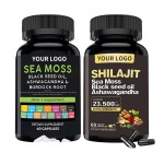 OEM/ODM Natural Shilajit Extract Capsules Highly Absorbable Gluten-Free Non-GMO Herbal Supplements