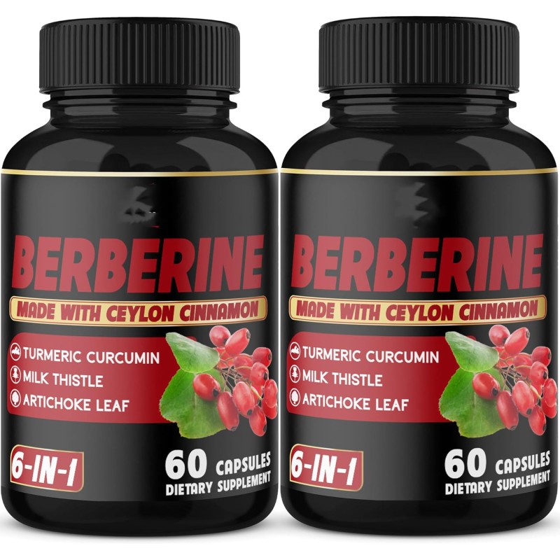 Beworths Berberine Capsules Berberine Supplement Berberine Extract Dietary Supplement
