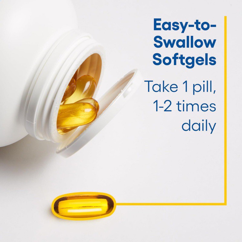 OEM/ODM Nature's Bounty Fish Oil By, Dietary Supplement, Omega-3, Supports Heart Health Improve Immunity