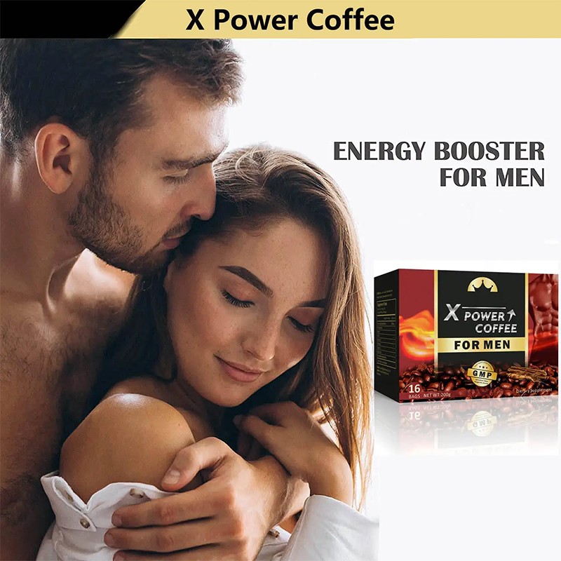 Private Label Man Maca Energy Coffee Natural Herbal Healthy Black Instant Maca Coffee for Men Power