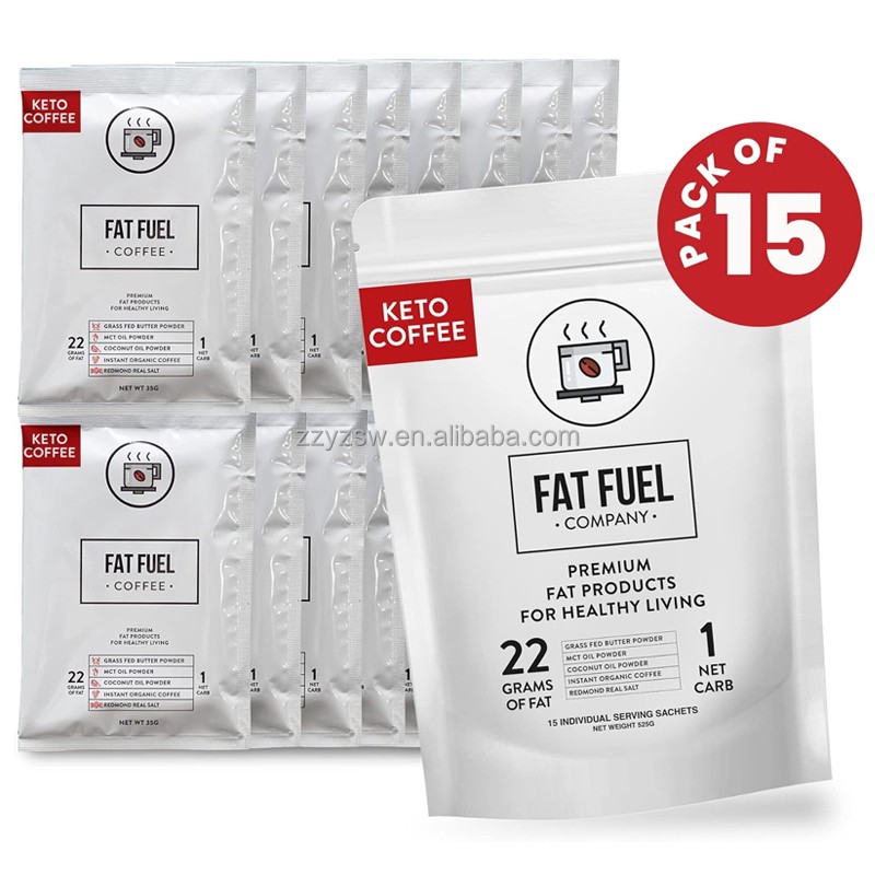 Original Healthy Flavor Keto Instant Coffee Suppress Appetite Burn Fat Green Coffee for Adult Weight-Loss Powder Dosage Form