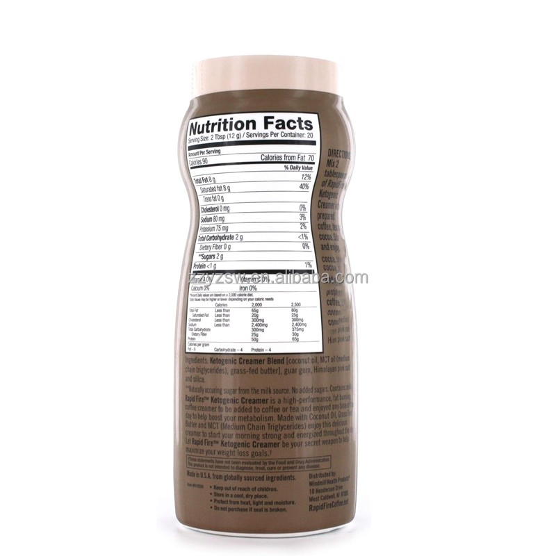 OEM 100% Natural High Performance Keto Coffee Powder De-tox and Metabo-lism Booster Slim Ketogenic Diet Coffee