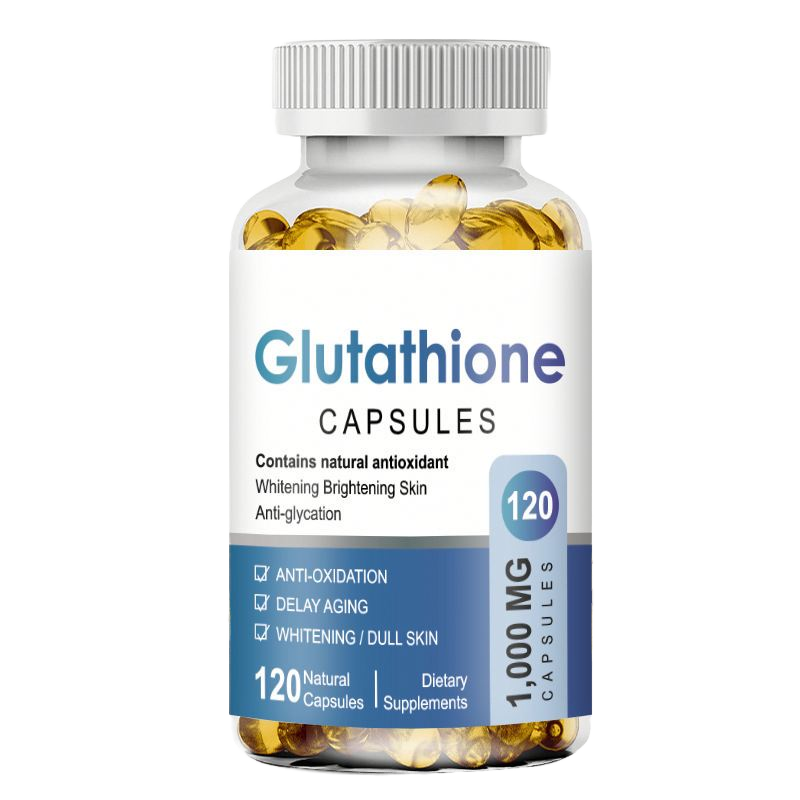 Glutathione Capsules Supplier - 1000mg Immune Antioxidant 120 Count