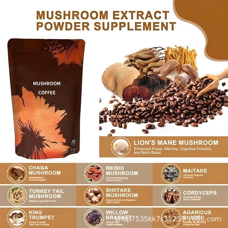 Mushroom Coffee Supplier - OEM Customized Mind Brain Blend