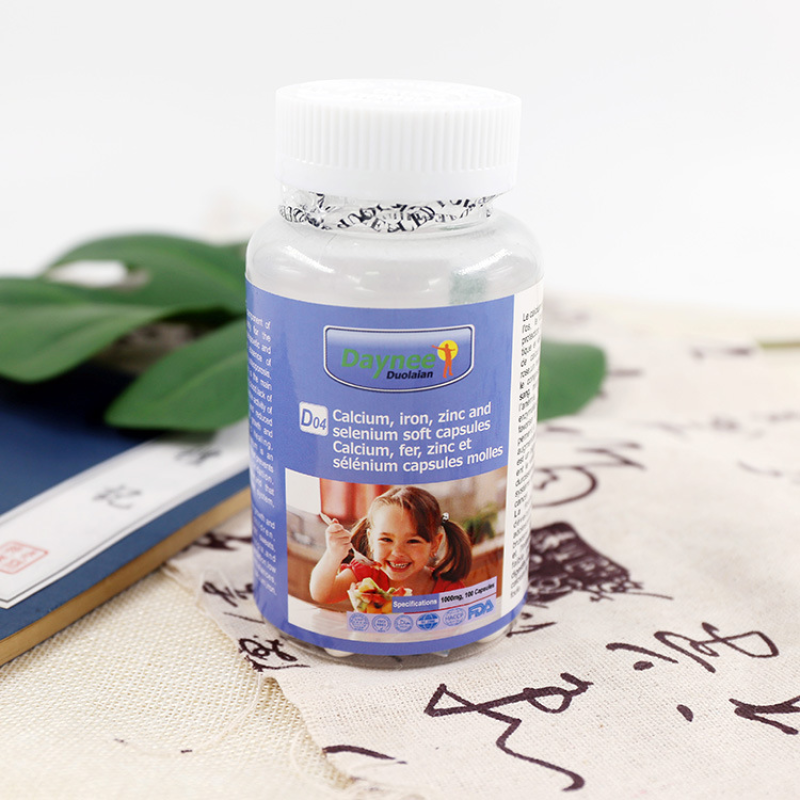 Calcium Softgels Supplier - Iron Zinc Selenium Bone Enhancing