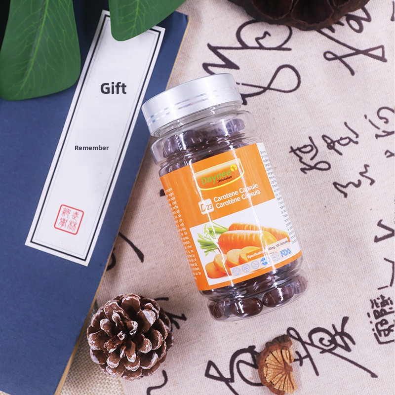 Carotene Capsules Factory - Fat Soluble Antioxidant Supplement