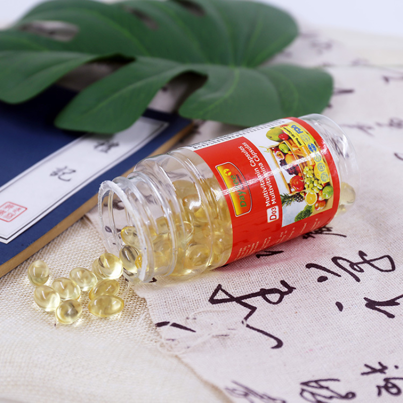 Vitamin C Capsules Factory - Ascorbic Acid Multivitamin Adult