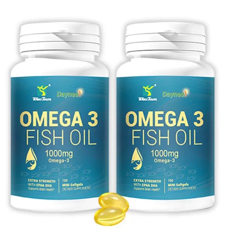 Omega 3 Softgels Factory - 2160mg Brain Health Supplement