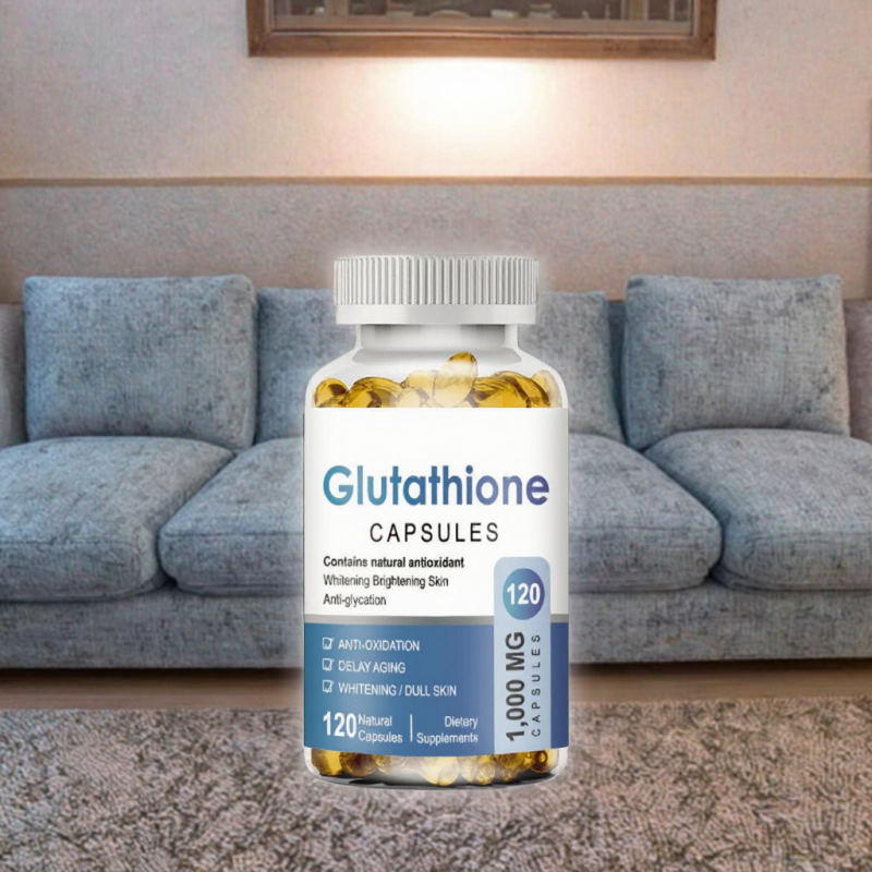 Glutathione Capsules Supplier - 1000mg Immune Antioxidant 120 Count