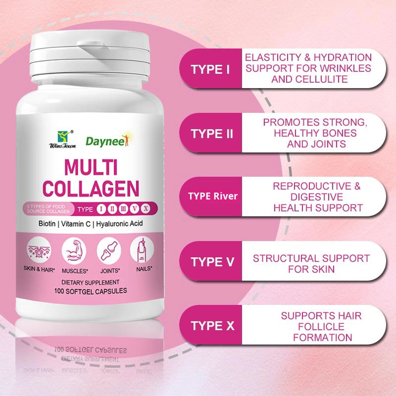 Multi-Collagen Capsules Manufacturer - Hyaluronic Acid Glutathione