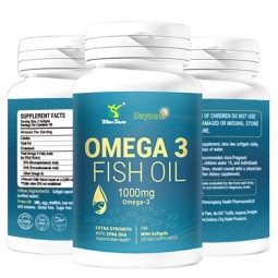 Omega 3 Softgels Factory - 2160mg Brain Health Supplement