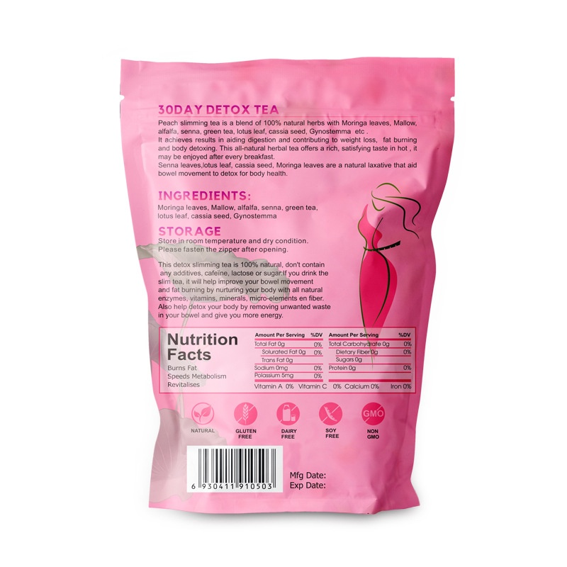 Peach Fruit Tea Factory - 30 Day Slimming Herbal Infusion