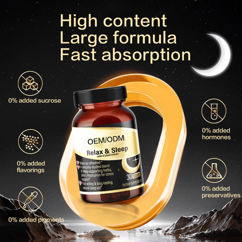 Sleep Tablets Manufacturer - Relax Melatonin GABA Support
