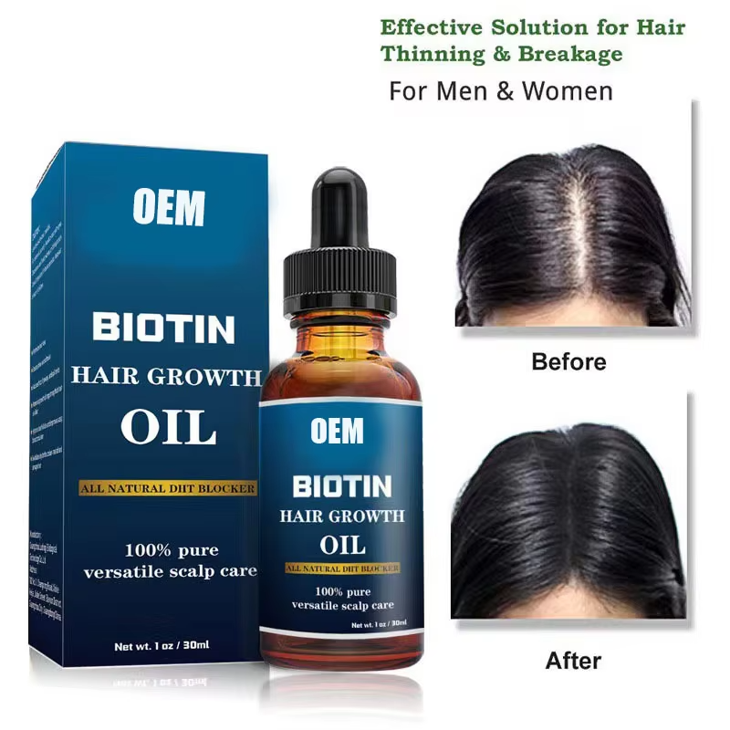 Biotin Hair Oil Supplier - 30ML Hair Growth Strengthening