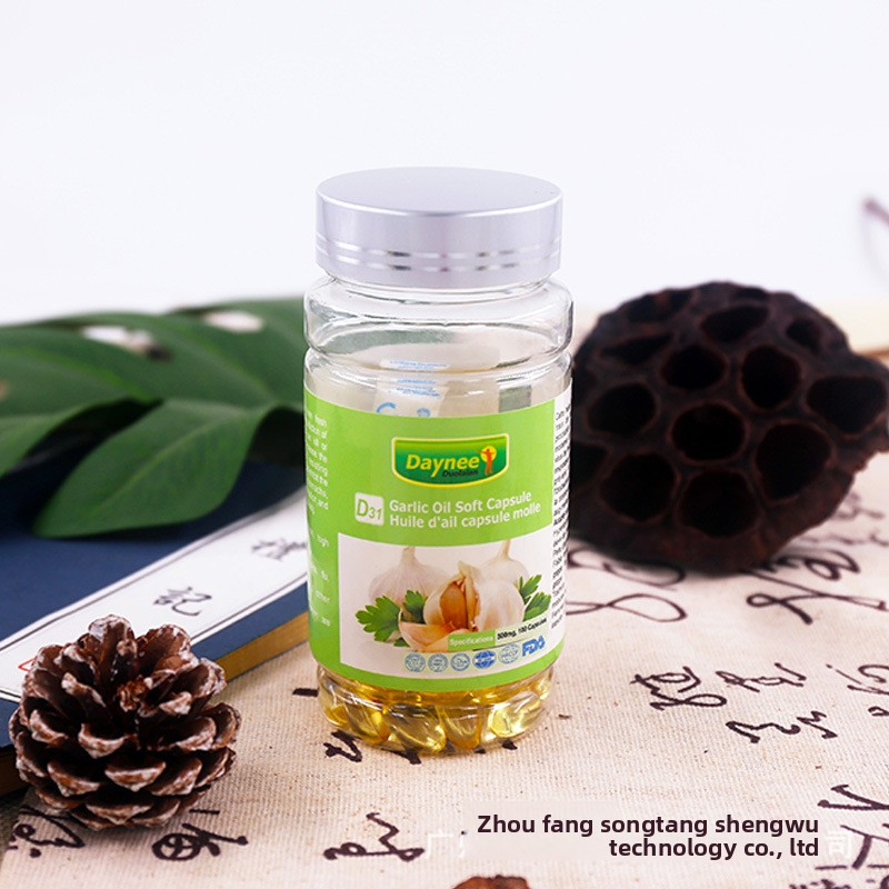 Garlic Oil Softgels Manufacturer - OEM Daily Use Soybean Oil