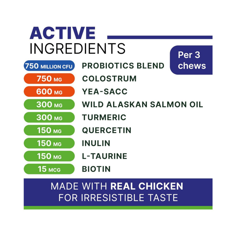 Pet Skin Chews Supplier - Immune Support Allergy Relief Canine