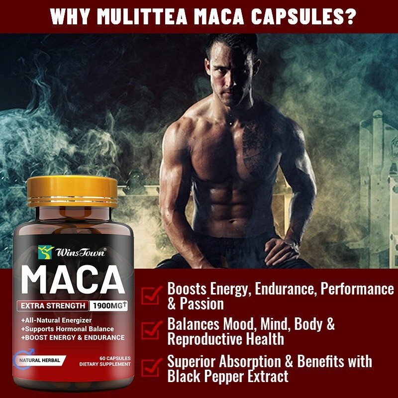 Maca Root Capsules Manufacturer - OEM Natural Strong Booster