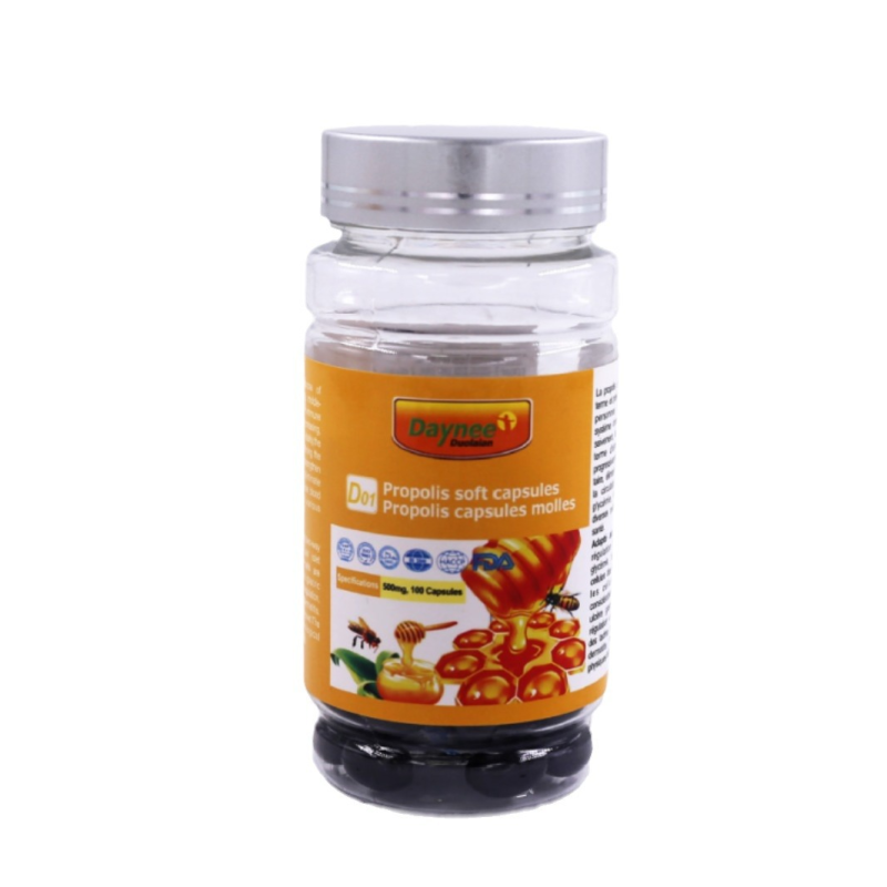 Propolis Capsules Supplier - Direct Sales Hard Capsules 100 Count