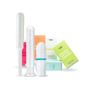 Tampons Pads Manufacturer - Private Label Organic Cotton Menstrual