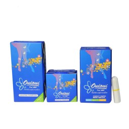 Tampon Production Manufacturer - Natural Insertion Cotton Biodegradable