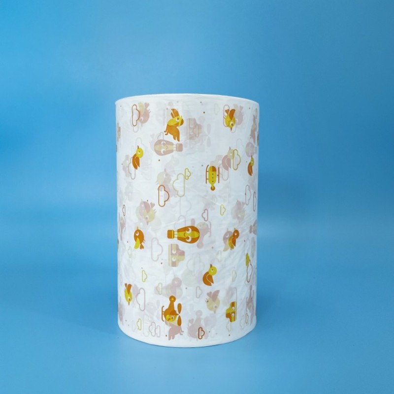 Backsheet Roll Manufacturer - Breathable Printed PE Laminated Film