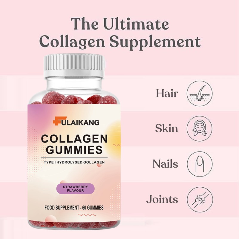 Collagen Gummies Manufacturer - High Quality Hair Nail Growth Support