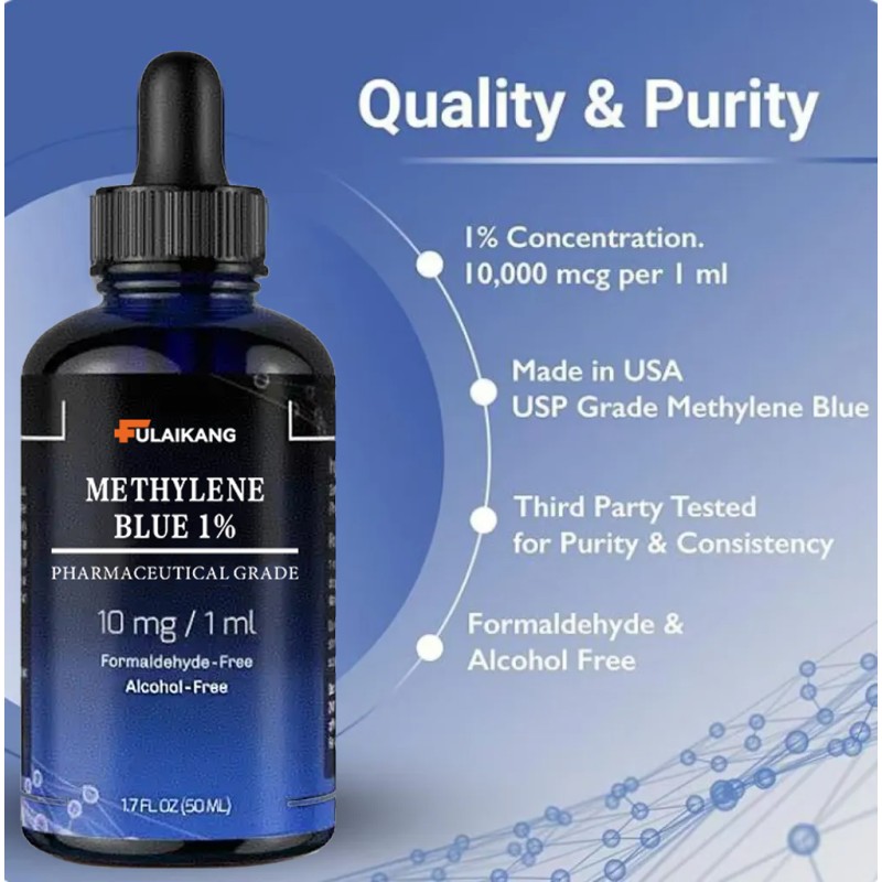 Methylene Blue Drops Manufacturer - OEM Private Label Brain Health