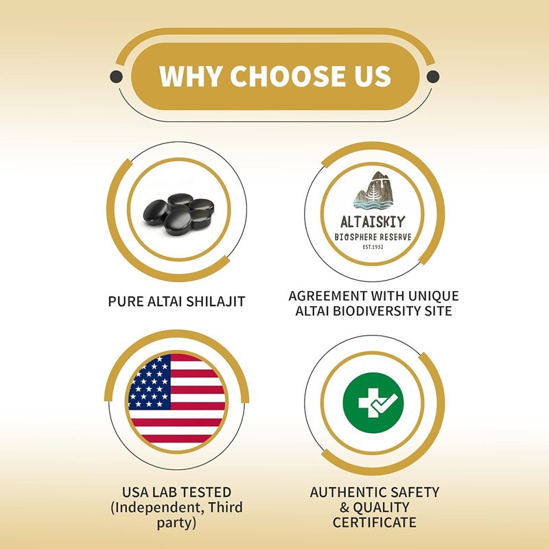 Shilajit Resin Tablets Manufacturer - Altai Food Grade Herbal Extract
