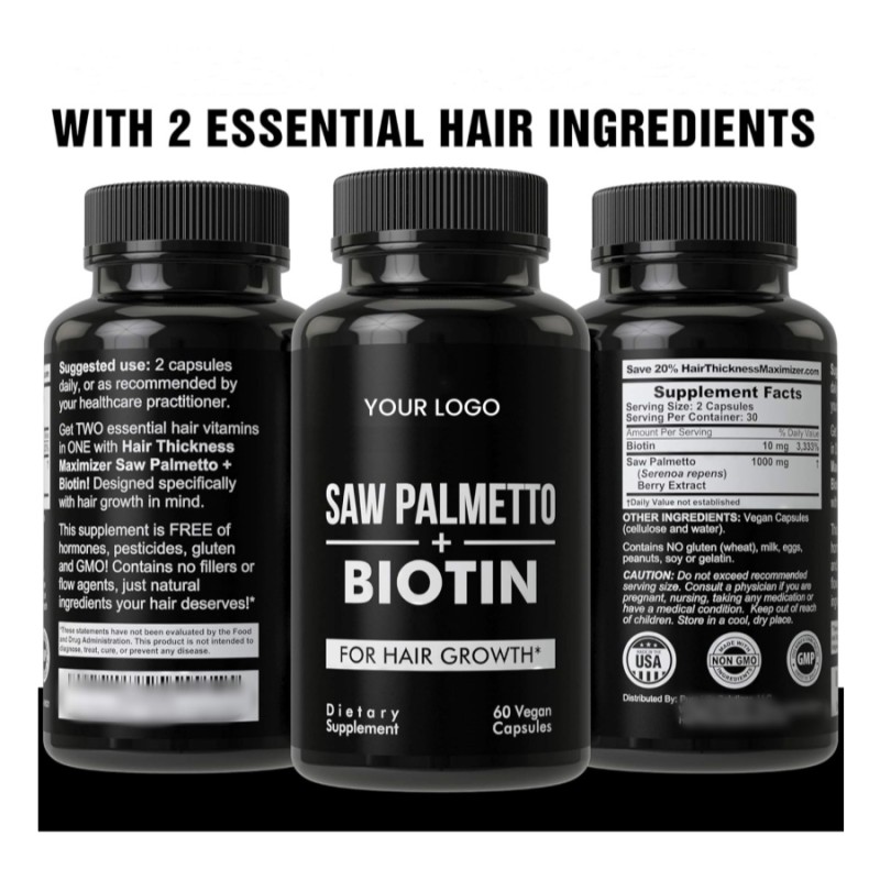 Biotin Vegan Gummies Factory - OEM Max Strength Hair Growth