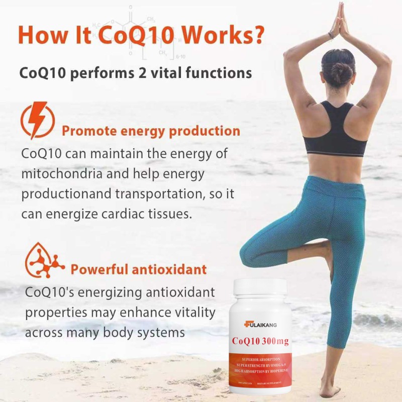 Coenzyme Q10 Softgels Manufacturer - OEM/ODM Water Soluble 400mg