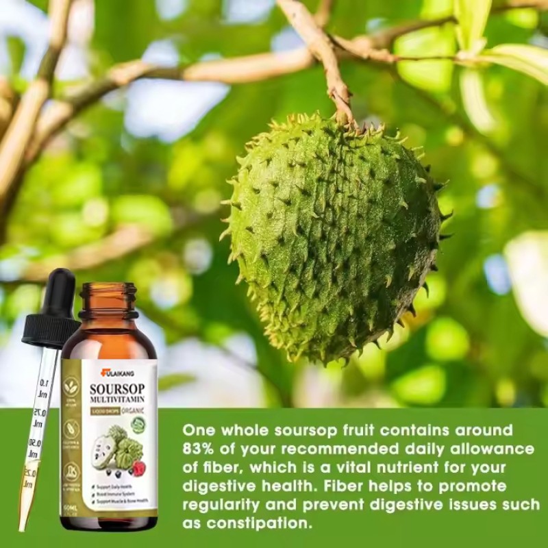 Soursop Drops Manufacturer - Private Label Organic Graviola Supplement