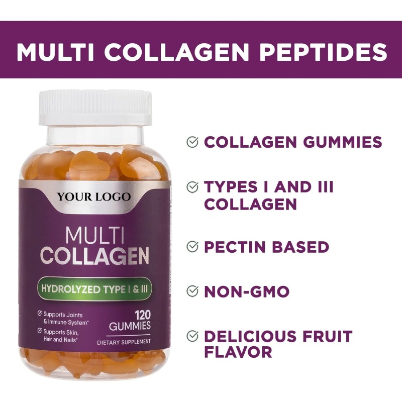 Hair Growth Gummies Manufacturer - OEM Stimulating Biotin Collagen