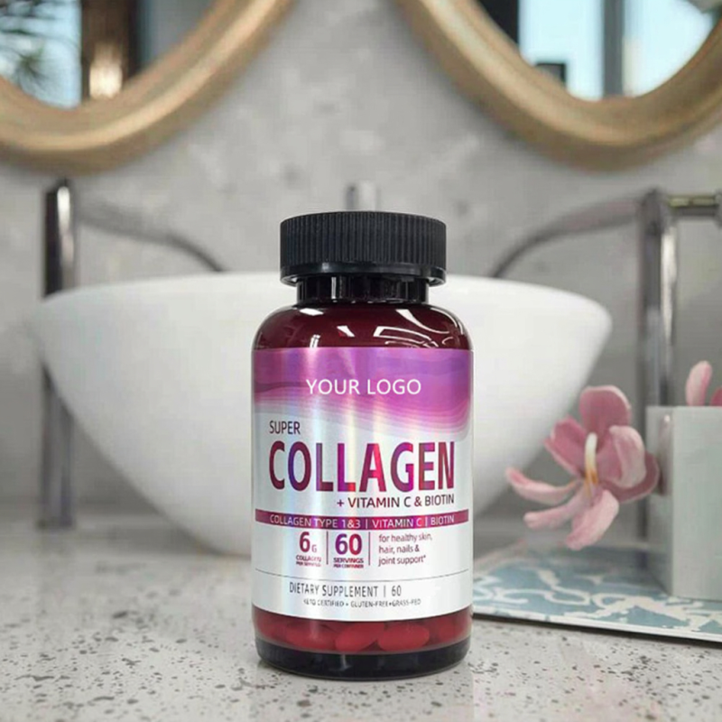 Collagen Tablets Factory - with Vitamin C Biotin Beauty Supplement