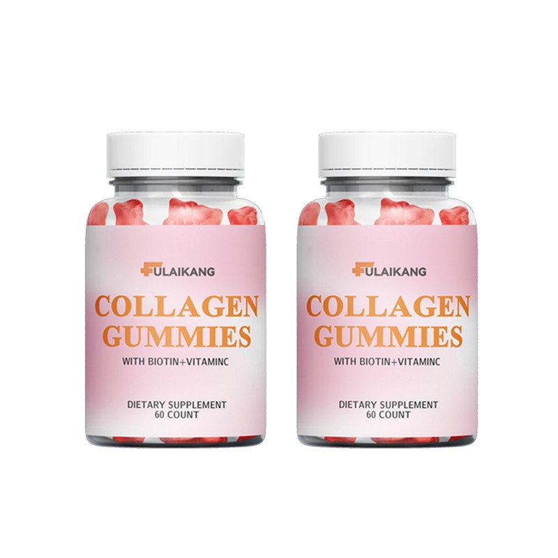 Collagen Gummies Manufacturer - with Biotin & Vitamin C for Hair Growth