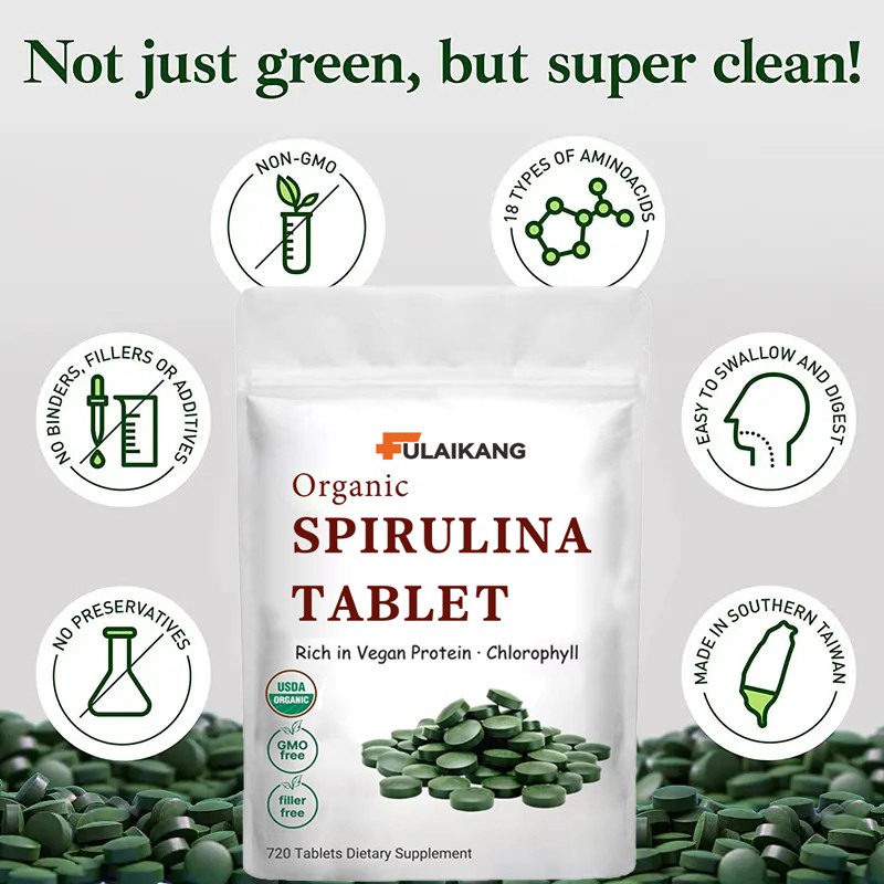Spirulina Tablets Factory - OEM/ODM Private Label Nutritional Supplement