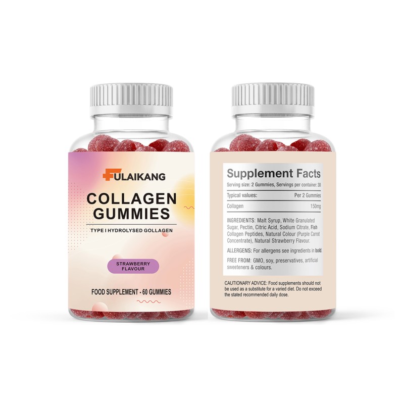Vegan Collagen Gummies Manufacturer - 60g Keratin Hair Growth Supplement