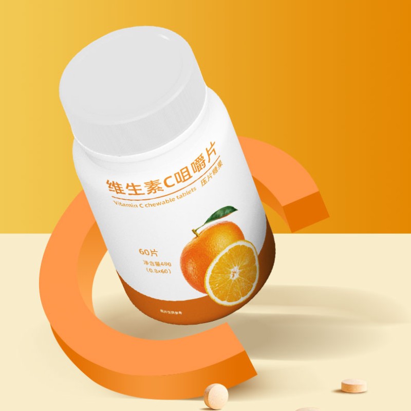 Vitamin C Candy Manufacturer - Compressed Tablets Chewable Supplement