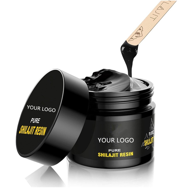 Shilajit Resin Liquid Factory - Customized Label Fulvic Acid Minerals