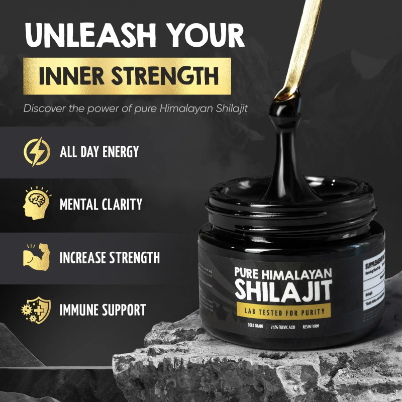 Shilajit Resin Manufacturer - Authentic Pure Himalayan 85% Fulvic Acid
