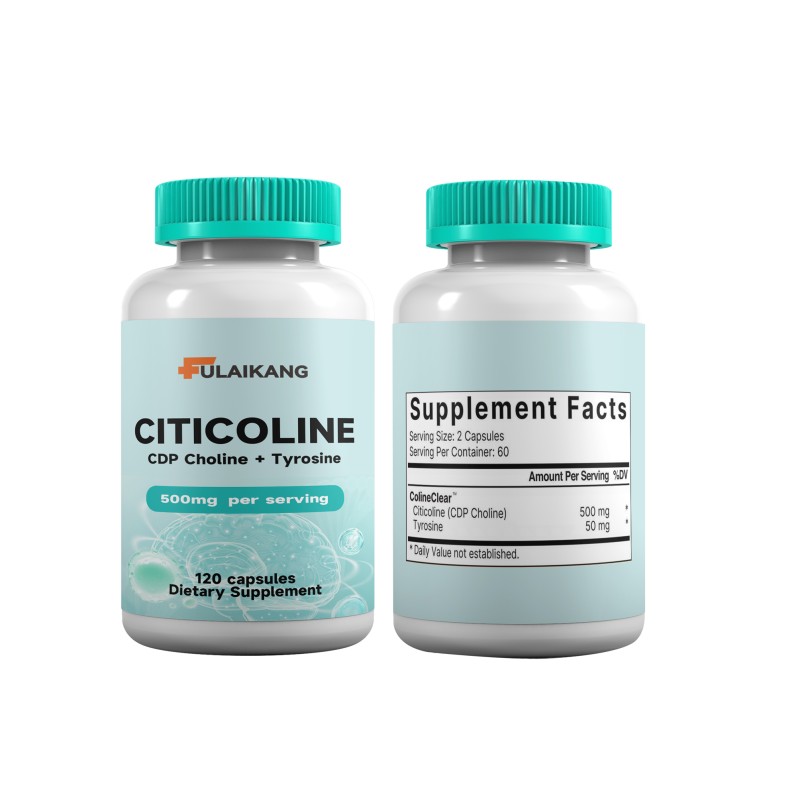 Citicoline Capsules Supplier - 500mg Bulk Dietary Supplement