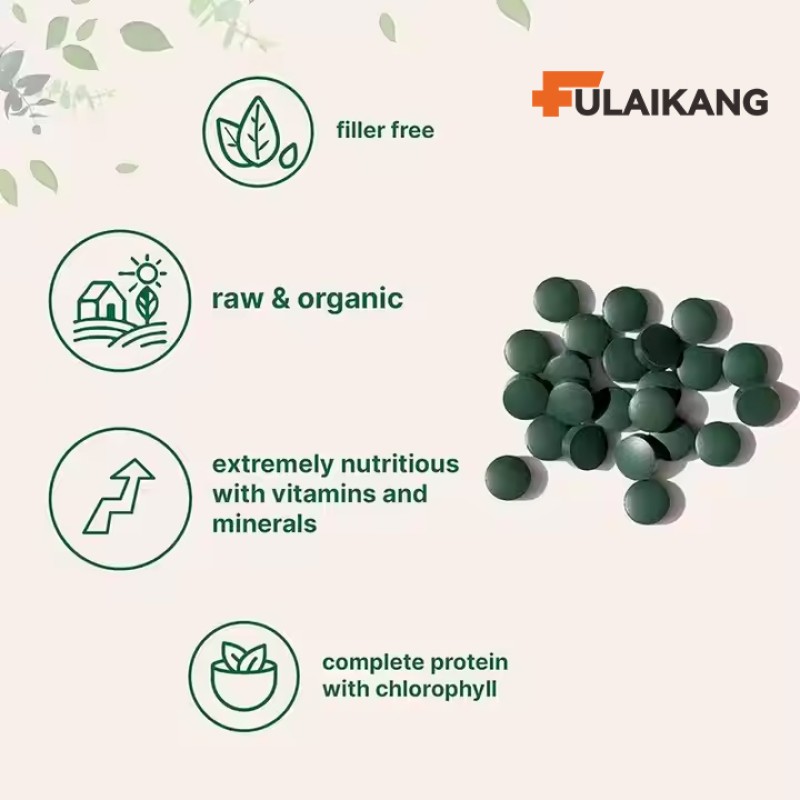 Spirulina Tablets Factory - OEM/ODM Private Label Nutritional Supplement