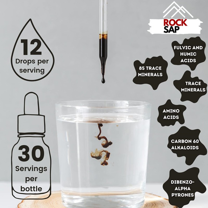 Shilajit Liquid Drink Supplier - Organic Himalayan Extract Gold Grade