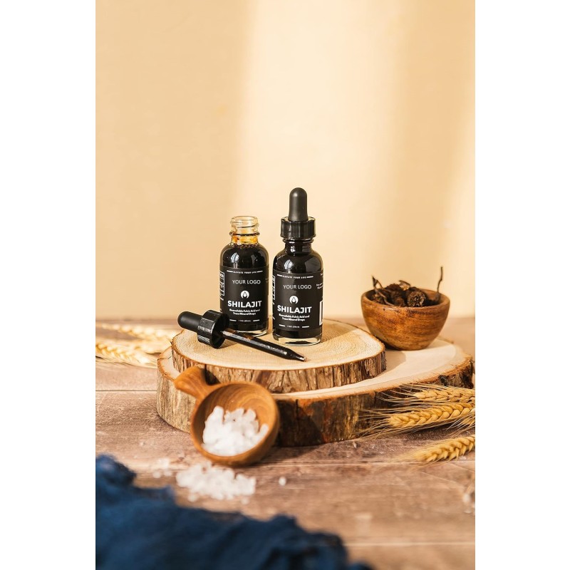 Shilajit Liquid Drink Supplier - Organic Himalayan Extract Gold Grade