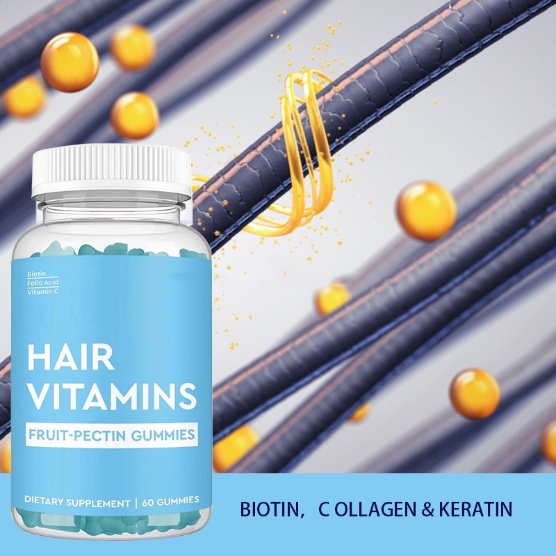 Biotin Hair Gummies Factory - OEM Private Label Collagen Supplement